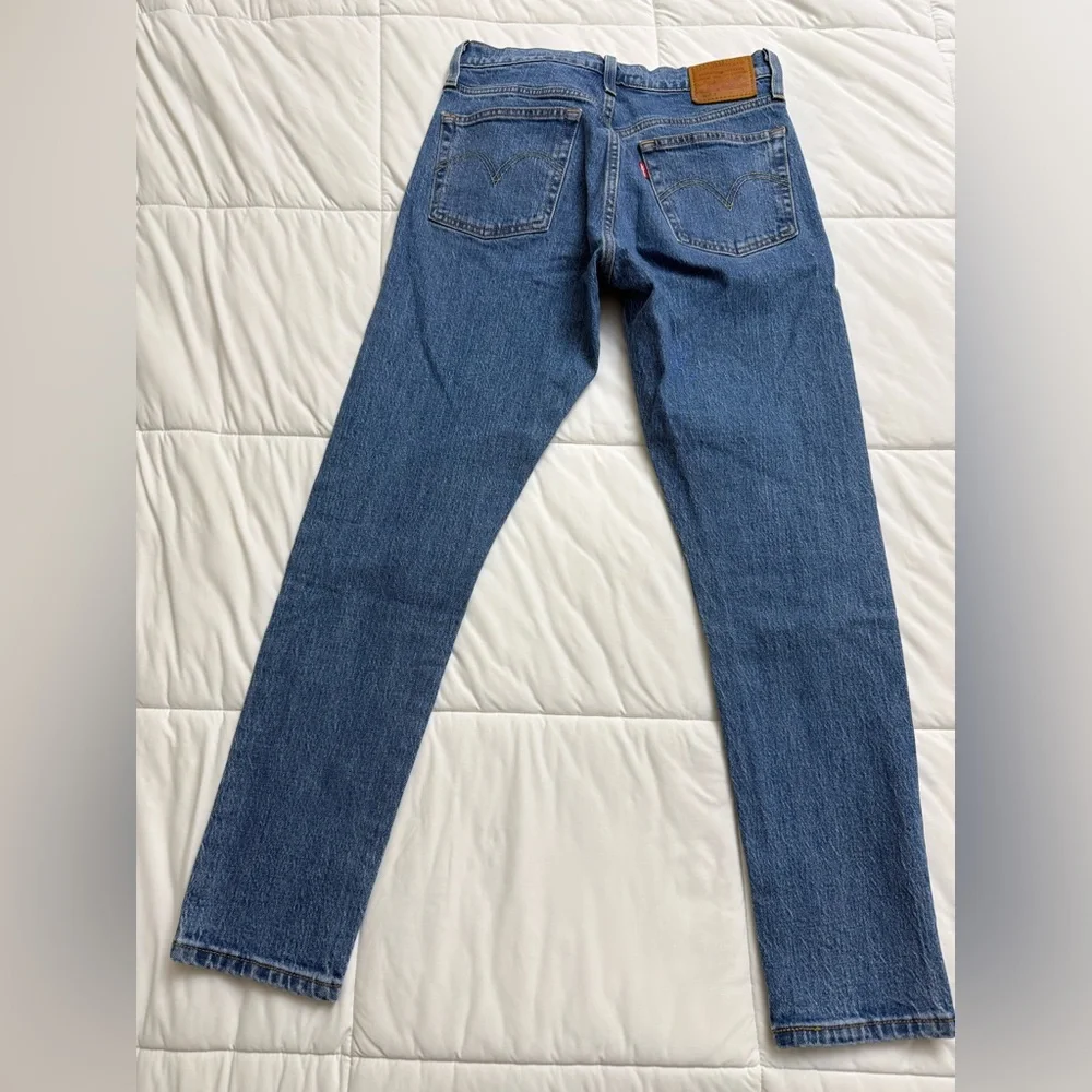 Levi's Women’s 501 S Blue Jeans - Picture 3 of 9